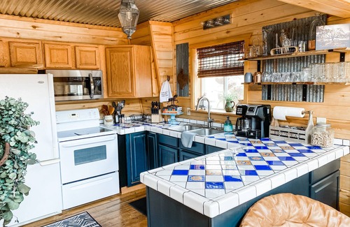 Creede Cabin | Clean cabin amid Nat Forest with private creek access, Wi-Fi, and pet friendly!