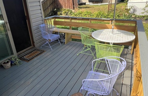 Claymont House | Clean Comfortable 4-bedroom house w/deck. Near I-95. EZ Access to PHL & Trains