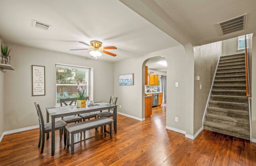 Converse House | Clean, Fun 3 Bedroom, with Game Room & Fire Pit