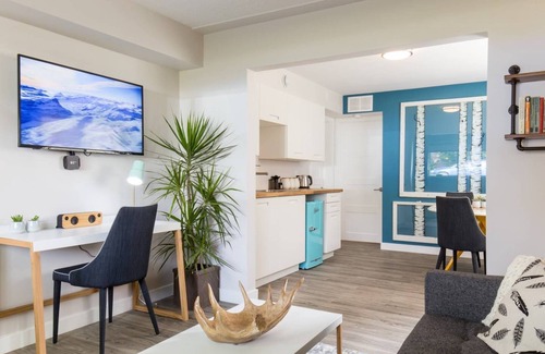 Whyte ave House | Clean Modern Comfort in Old Strathcona