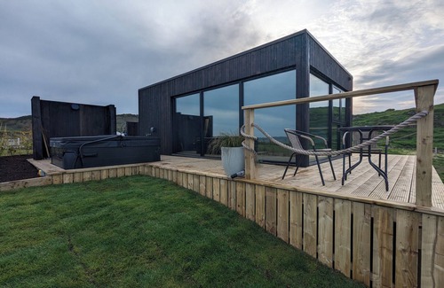 Ballycastle Cabin | Cliff Top Retreat with Private Hot tub (Cab1)