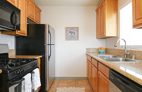 Palms Apartment | Close to Beach & Major Attractions. Outdoor Patio with Firepit. Free Parking.