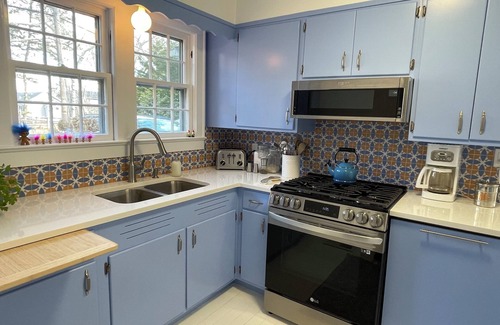 Noyack House | Close to everything! Steps to water and beach, hiking, kayaking, sailing.