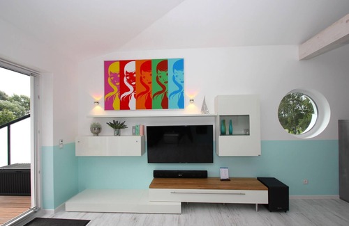 Gohren House | Close to the beach, balcony, sea view, sauna, free adventure pool - Beach House Schotstek