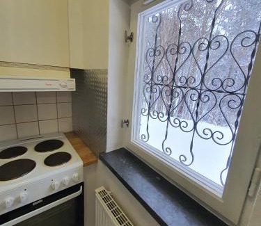 Hasselby Apartment | Close to the metro and the beach! with a view of the Scandinavian forest