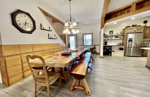 Central Lake House | Close to Torch Lake. Event and Sports Barn. Great golf nearby. Sleeps 13+. Bunks