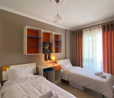 Lezhe Apartment | Cloud8 Apt with Castle View, 7km from the Beach