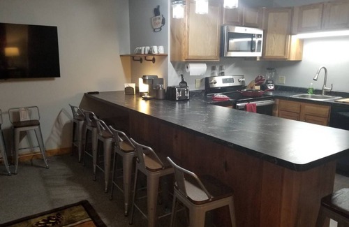Chatham Apartment | Coalwood Trail-Large Group Unit #1-on snowmobile trail 8 near Pictured Rocks