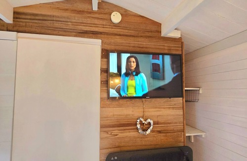 Felpham Cabin | Coastal Cosy Cabin with hot tub