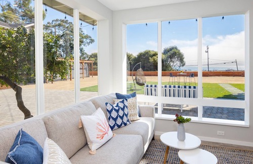 El Granada House | Coastal Estate w/Hot Tub, Ocean Views, Walk to Beach, Restaurants & More.