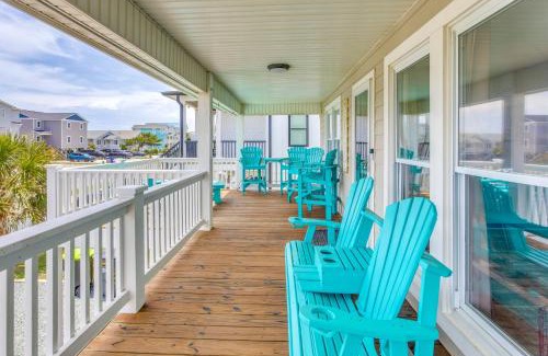 Holden Beach House | Coastal Home Walk to Holden Beach!