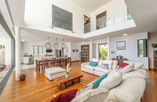 Surinam Villa | Coastal luxurious designed Beachfront villa 5 ensuite bedroom beachfront Villa