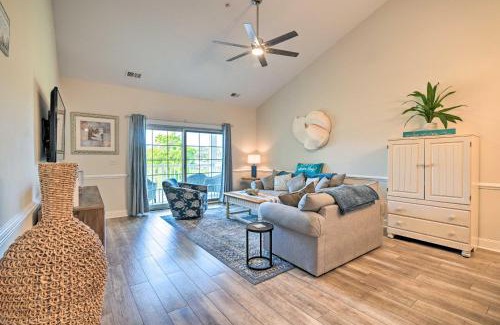 Central Myrtle Beach Apartment | Coastal Myrtle Beach Condo with Pool Access!
