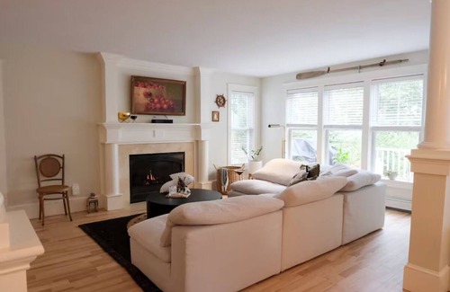 Cotuit House | Coastal Retreat: Kayaks Gardens & Gourmet Kitchen
