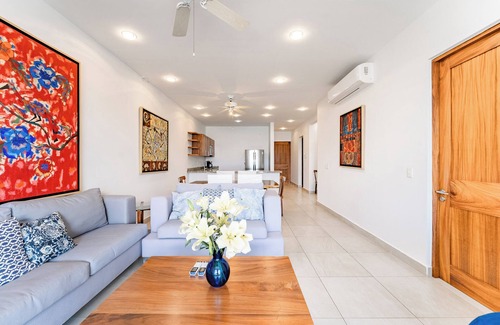 Huautlco Condo | Coastal Views and Private Beach Access