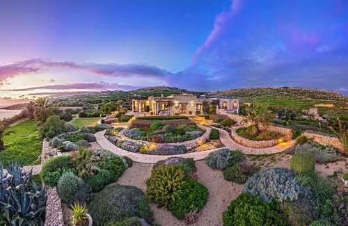 Qala Villa | Coastal villa with private swimming pool & tennis court, just steps from the sea