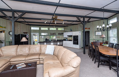 Ocean Pines House | Coastal Waterfront Getaway- Pet Friendly - Pools- Golf-Sleeps 8- Self Check-In !