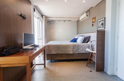 Abraao Apartment | Cobertura Beira Mar com Piscinas, Academia, Quadra de Tênis e 4 vagas de garagem