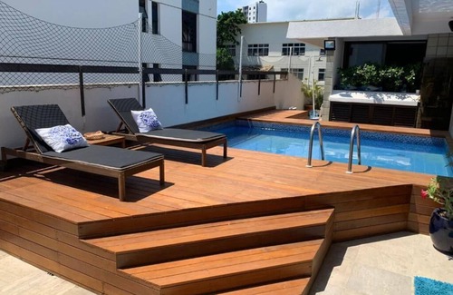 Ondina Apartment | Cobertura de 420m Apenas 9 Minutos da Praia de Ondina e a 1 km da Farol da Barra