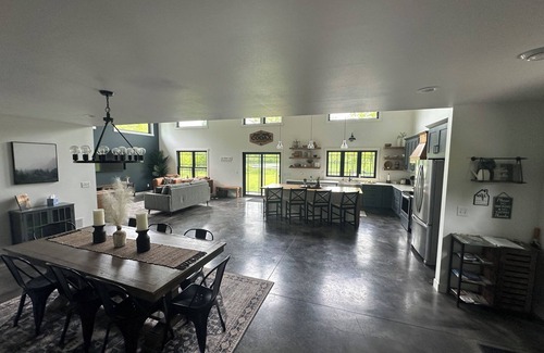 Cornell Cabin | Codax Retreat is a newly constructed cabin on the Chippewa River