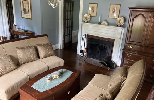 North Wilkesboro House | Colonial house in downtown N Wilkesboro NC with fireplace