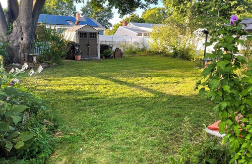 Stratford House | Colonial Retreat - Private Hot Tub, Fenced Yard, Cozy Amenities