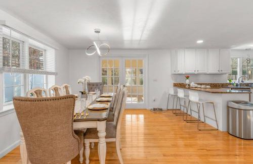 East Falmouth House | Colonial Vacation Home w Private Pool fire pit and spacious backyard