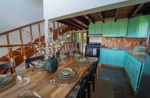 Jarabacoa Ski Chalet | Color's Village, 3 bedroom vibrant colors chalet with stunning Mountain View!