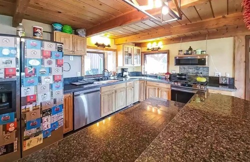 Lewis Cabin | Colorado cabin featuring a EV car charging station