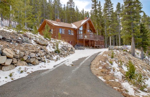 Saint Mary's House | Colorado Cabin with Deck, Fire Pit and Mountain Views!