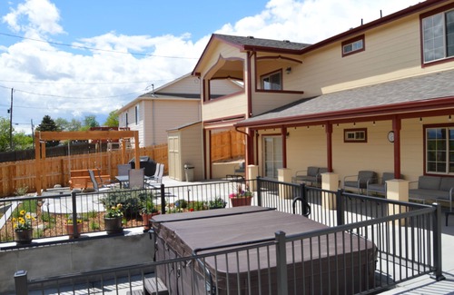 Northglenn House | Colorado Getaway w/Hot Tub & Fire-pit Sleeps 16+