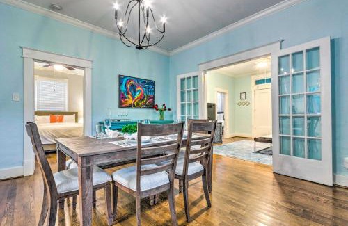 Hillcrest House | Colorful Cottage with Deck about 5 Mi to Downtown!