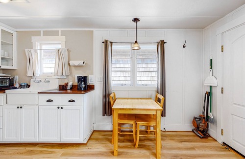 Downtown Cannon Beach Cottage | Colorful, Dog-Friendly Cottage with Free WiFi, Fireplace - Near Beach & Town