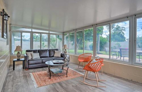 Villas House | Colorful Fort Myers Home with Sunroom and Patio!