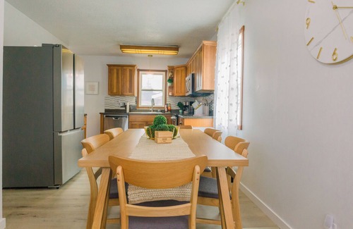 Rapid City House | Colorful & FUN 4 bdrm, 6 beds, 2 baths, Hot Tub & Outdoor Living in Rapid City!