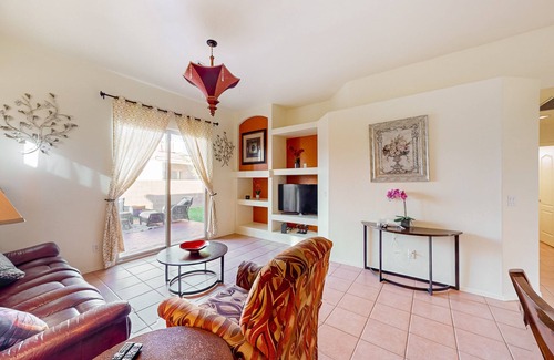 Rancho Esperero House | Colorful home in gated community with 3 pools, hot tubs & grills