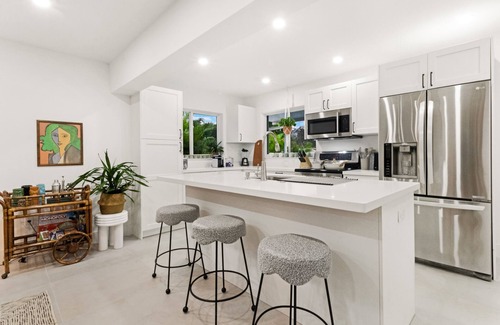 Pompano Beach House | colorfully designed 4 bedroom home with pool