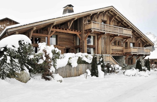 Combloux Ski Chalet | COMBLOUX - Chalet de prestige vue Mont-Blanc