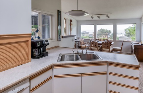 Yachats House | Come Aboard This Yachats Home with Ocean Views and Large Yard!