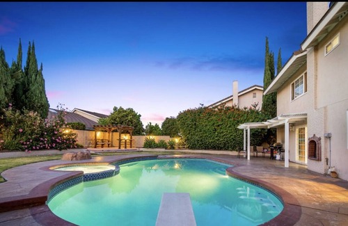 Fountain Valley House | COME ENJOY! Pool * Hot Tub Spa * Arcades * King Bed * Game Room!