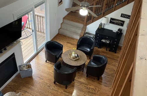 Danbury House | Come enjoy the best Wisconsin has to offer! Hot tub, sauna, pool, and new decor!