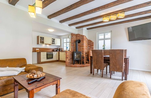 Glowe Apartment | Comfort apartment - Jasmund - NEW: Holiday home with fireplace, 2 bathrooms, 2 bedrooms - on the