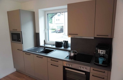 Imsterberg Apartment | Comfort apartment with outdoor whirlpool and barrel sauna