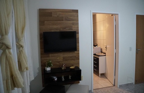 Praia do Morro Apartment | Comfort in Guarapari. Apartment w/living room, 2 bedrooms, next conn. beach (wifi intern)