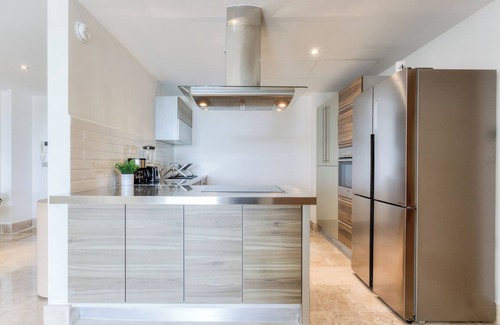 Playa Mujeres Condo | Comfortable 2-Bedroom Condo with AC and Direct Beach Club Entry