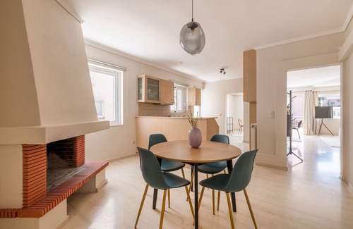 Agia Paraskevi Apartment | Comfortable 3BR Family Residence in Agia Paraskevi