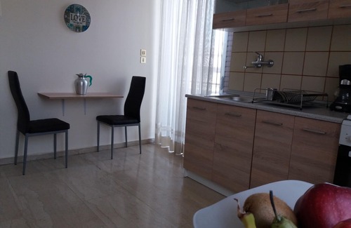 Pyrgos Apartment | Comfortable 4th fl flat ideal for up to 8 people
