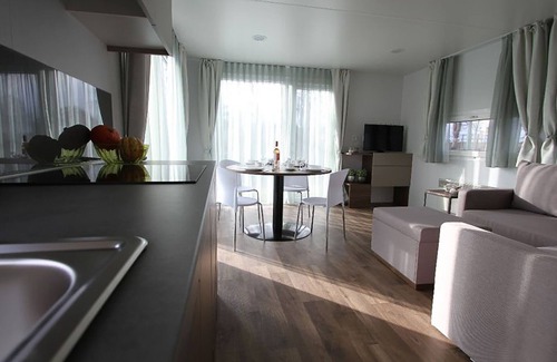 Municipality of Gulpen-Wittem Ski Chalet | Comfortable air-conditioned chalet in Limburg