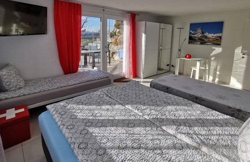 Ruswil Apartment | Comfortable apartement with big mountain view terrace near Lucerne