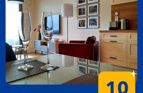 Miedzyzdroje Apartment | Comfortable Apartment A103 SEA VIEW 10th floor PARKING FREE